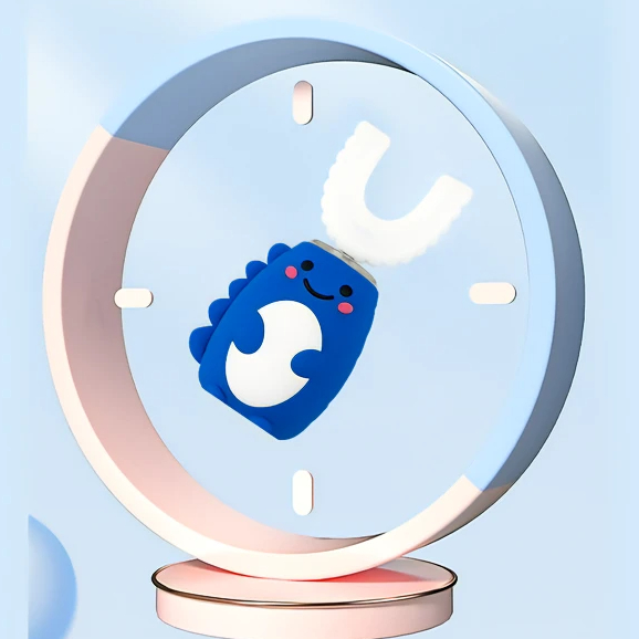 ชุดแปรงสีฟันไฟฟ้า 3D สำหรับเด็ก 2-12 ปี - รูปที่ 3