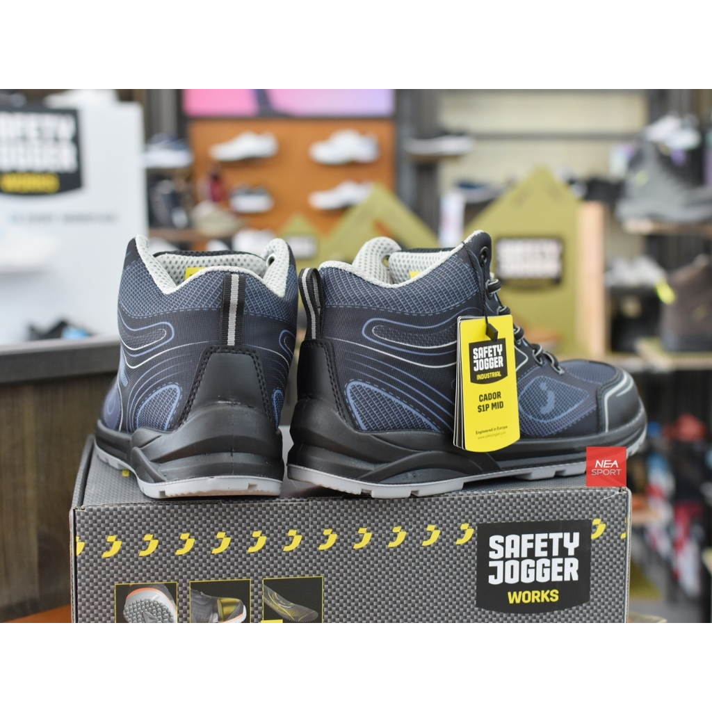 SAFETY JOGGER حذاء سلامة CADOR S1P MID بمقدمة فولاذية — صورة 5