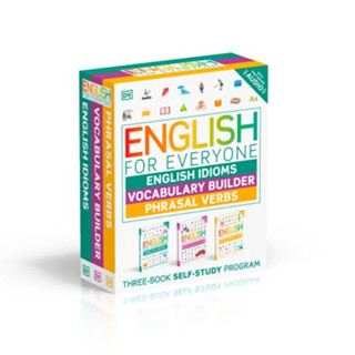 c321 ENGLISH FOR EVERYONE (ENGLISH IDIOMS/VOCABULARY BUILDER/PHRASAL VERBS) (BOX SET) (3 BK.) 9780744081862