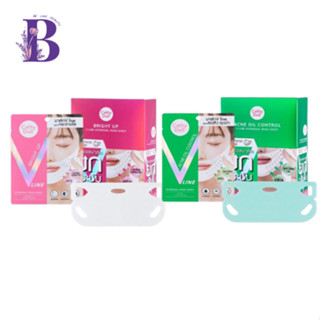 (กล่องX6ชิ้น) Cathy Doll V Line Hydrogel Mask Sheet ไฮโดรเจลมาส์กยกกระชับ