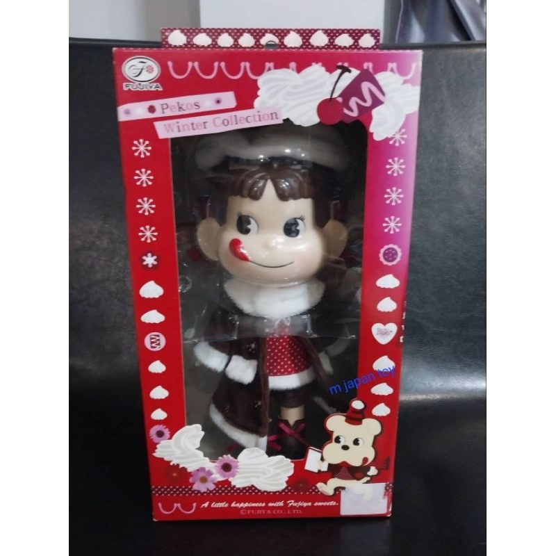 peko-chan doll ชุดผ้า สูง28CM งานแท้ ญี่ปุ่น ของใหม่ ในกล่อง