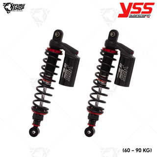 โช๊คหลังแต่ง YSS G-SPORT Black Series 60-90 KG (RG302-335TRL-16-888A) : for Honda Monkey 125 18&gt;