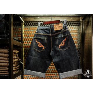 SURIYA DENIM : AROON &amp; USA 14 oz. SHORT