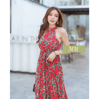 MM6293🌺Floral Printed Maxi Dress