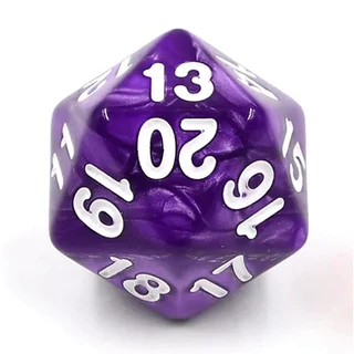 ลูกเต๋า D20 & สุ่มหลายแบบ Random DICE D4 D6 D8 D10 D12 D20 D100 (1ลูก, 1die) | DnD D&D MTG RPG TRPG บอร์ดเกม Magic เมจิก
