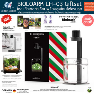 BIOLOARK LH-03 Gift Set ครบชุดพร้อมฐานรอง โคมไฟ Bottle Terrarium จัดสวนในขวดแก้ว ขวดโดมแก้ว สวนขวด สวนจิ๋ว เทอทาเรี่ยม