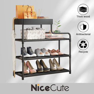 Nice Cute ชั้นวางรองเท้า shoe rack ที่เก็บรองเท้า ชั้นจัดระเบียบ