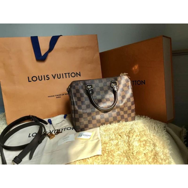 Authentic Used Louis Vuitton Speedy 25 **Sold**