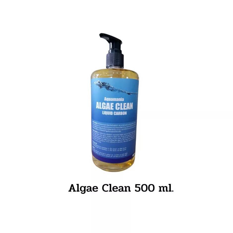Aquamania Algae Clean Liquid Carbon 500 ml. คาร์บอนน้ำ ช่วยเสริมธาตุคาร์บอน และกำจัดตะไคร่