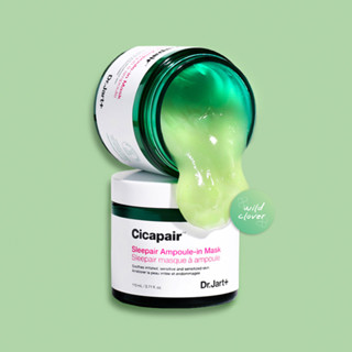 🍀 Dr.JART : แท้ฉลากไทย exp.2025 cicapair sleepair ampoule-in mask sleep 30ml, 110ml
