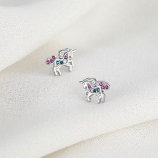 256-littlegirl gifts- Unicorn stud earrings s925