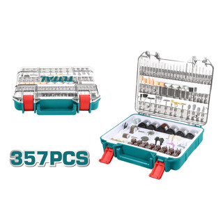 Total ชุดหัวขัด 357 ชิ้น รุ่น TACSD13571 (357 pcs Accessories of Mini Drill)
