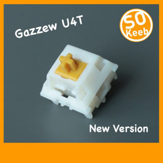 Gazzew Boba U4T Switch 65g (Tactile) 10 ชิ้น Thocky Mechanical Keyboard Switch