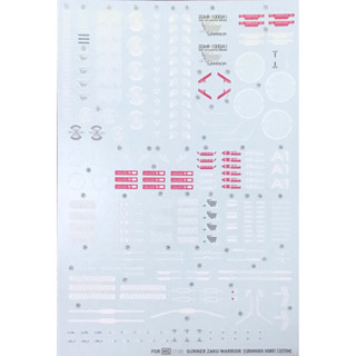 Water Decal Mg Gunner Zaku Warrior [Lunamaria Custom]