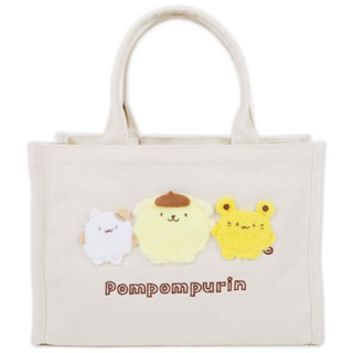 กระเป๋าผ้า กระเป๋าถือ ปอมปอมปุริน Pompompurin Sanrio