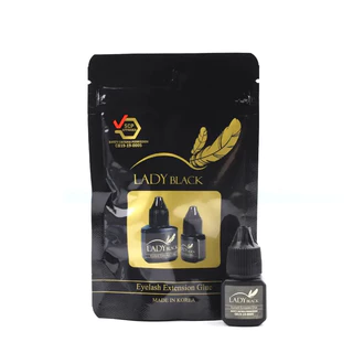 *ส่งจากไทย💗กาวต่อขนตา LADY BLACK ติดทนนาน ขนาด5ml กาวสำหรับช่างต่อขนตา กาวเลดี้แบล็ค ขนาด5ml