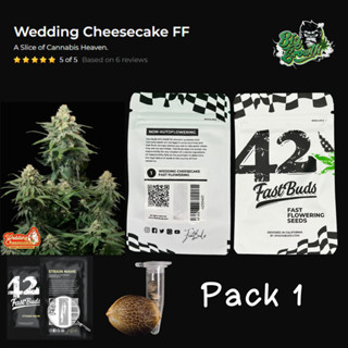 เมล็ดกัญชา Wedding Cheesecake FF (Fast) - Fastbuds แพ็ค1เมล็ด