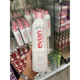 Evian Brumisateur facial spray facial spray for hot days 400ml. สเปรย์น้ำแร่ เอเวียง