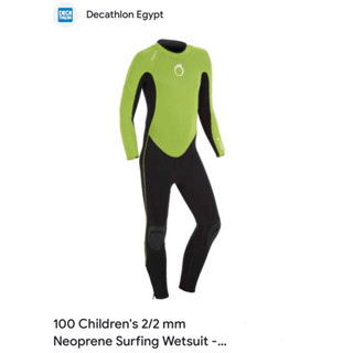 OLAIAN 2/2 mm neoprene surfing wetsuit - green