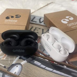 หูฟังบลูทูธไร้สาย แบบเกี่ยวหู Ambie TW-01 ไม่เจ็บหูรับสาย คุยโทรศัพท์ได้ แบตทนใช้ได้นาน..