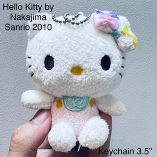 #พวงกุญแจ #ตุ๊กตา #เฮลโหล #คิตตี้ #3.5” #ป้าย #Sanrio #Hello #Kitty #Nakajima #2010 #งานปัก #ลิขสิทธิ์แท้ #Keychain