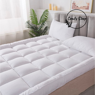 Comfy Topper ที่นอน ท็อปเปอร์ รุ่น Elegance ความหนา5-6 นิ้ว ใยหนาพิเศษ3ชั้น ท๊อปเปอร์ ที่นอน ใยสังเคราะห์ นุ่มสบาย