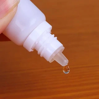 ขวดหยด (แพ็ค 10 ขวด) ขวดหยอดตา เนื้อหนา คุณภาพดี ขนาด 5 10 20 30 50ml. ฝาสีขาว Dropper Bottle