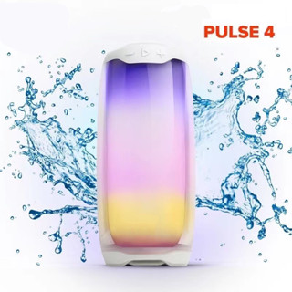 ลำโพง รุ่น Pulse4 ลำโพงบลูทูธ กันน้ำ Bluetooth speaker เสียงเบสแน่น พกพาสะดวก มีไฟLED ราคาถูกที่สุด