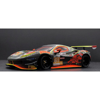 GL racing GL-488-GT3-007/GO61 Gray Orange No.61