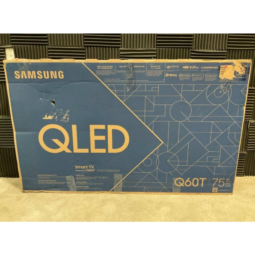 Samsung Q60T 75" QLED Smart TV (4K) QN75Q60TAFXZA