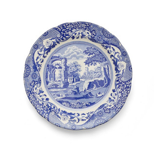 จาน SPODE BLUE ITALIAN DINNER PLATE 10.5inc