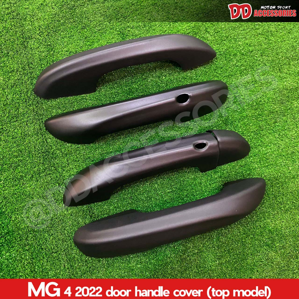 ครอบมือจับ ครอบมือดึง MG4 EG5 2023 2024 2025 สีดำด้าน ตัวtop ตัวไม่top  A สำหรับโฉมใหม่ล่าสุด