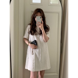 &lt;INSTOCK&gt; Marie Dress เดรสสั้นผ้าทวีด