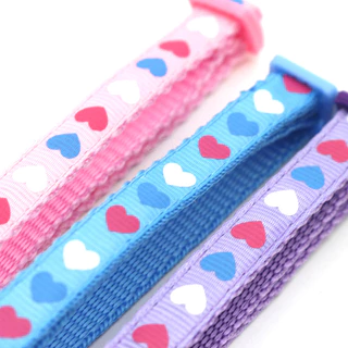「27Pets」ปลอกคอ รูปอมยิ้ม สีแคนดี้ สําหรับสัตว์เลี้ยง แมว