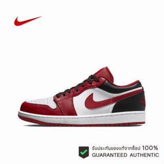 Air Jordan 1 Low Red White Black ของแท้ 100 %