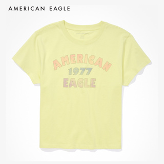 American Eagle OPP T-Shirt เสื้อยืด ผู้หญิง (NWTS 037-8764-759)