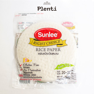 Sunlee Rice Paper แผ่นแป้ง 340g