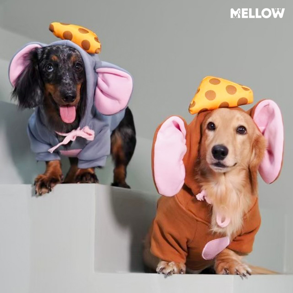 Cheezey GREY/BROWN (เสื่อผ้าสำหรับน้องหมาน้องแมว)