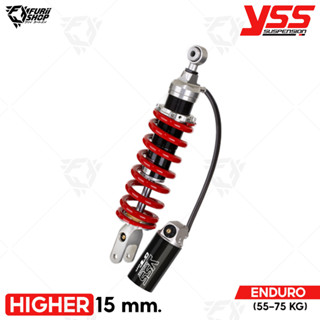 โช๊คหลังแต่ง YSS TOP LINE (ENDURO) HIGHER 15 mm : for Honda CRF 250 L (ENDURO) 17-18