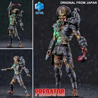 งานแท้ Hiya Toys Predator พรีเดเตอร์ คนไม่ใช่คน Jungle Hunter Predator เพรดเดเทอร์ 1/18 Battle Damage Action Figure