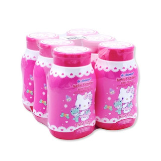 ถูกที่สุด✅  เซ็นท์แอนดรูว์ แป้งเด็ก คิตตี้ ขนาด 50 กรัม แพ็ค 6 กระป๋อง St. Andrews Baby Powder Hello Kitty 50 g x 6