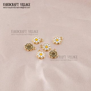 จี้ทองแดงชุบทอง14K/18K ประดับเพชร น่ารักมาก งานเกรดพรีเมียม สีทนทาน ไม่ขึ้นสนิม ผีเสื้อ จี้ดอกไม้ จี้ทำสร้อย