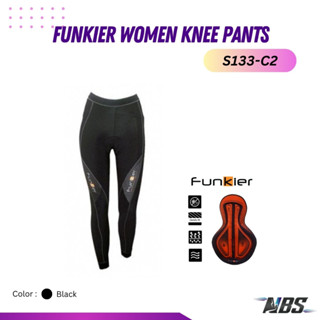 ก่างเกงปั่นจักรยาน Funkier Women Knee Pants S133-C2