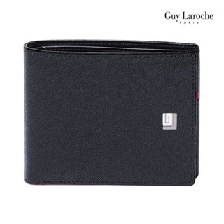 Guy Laroche กระเป๋าธนบัตรพับสั้น รุ่น AGP0151_BL - ( สีดำ )