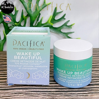 [Pacifica] Wake Up Beautiful Overnight Retinoid Cream 50 mL เรตินอยด์ครีม ครีมบำรุงผิวหน้า สำหรับกลางคืน ไนท์ครีม