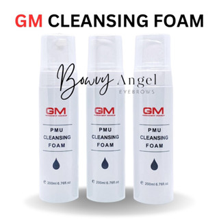 โฟมGM GM cleansing foam โฟมเช็ดทำความสะอาดหลังสัก เช็ดทำความสะอาดระหว่างสัก