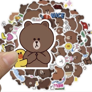 สติ๊กเกอร์ Line สติกเกอร์ลายบราว สติกเกอร์ Brownสติกเกอร์ไลน์