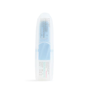 (แพ็ค 3 ชิ้น) pastel pocket inhaler translucent ยาดมชนิดพกพา หลอดใส กลิ่นยูคาลิปตัส เย็นคูณ10