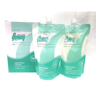 GOSEN HAIR PERM CREAM    โกเซ็น แฮร์เพิร์ม ครีม ชุดยืด / ชุดดัด (SET) 600Ml.