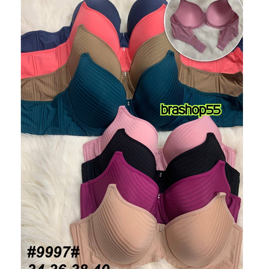 9997#เสื้อในดันทรง โนบลา คัพCไซร์ 34-40 มีโครงฟองบางเก็บทรงฐานเต้าได้ดี อกชิดทรงสวย